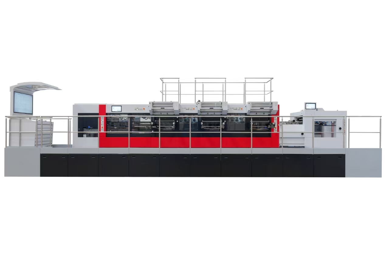 有夢(mèng)?MK3920FFCSB三機(jī)組全清廢模切燙金機(jī)